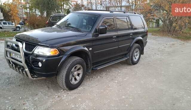 Чорний Міцубісі Паджеро Спорт, об'ємом двигуна 2.97 л та пробігом 215 тис. км за 7500 $, фото 3 на Automoto.ua