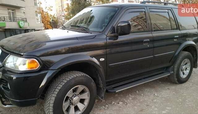 Чорний Міцубісі Паджеро Спорт, об'ємом двигуна 2.97 л та пробігом 215 тис. км за 7500 $, фото 4 на Automoto.ua