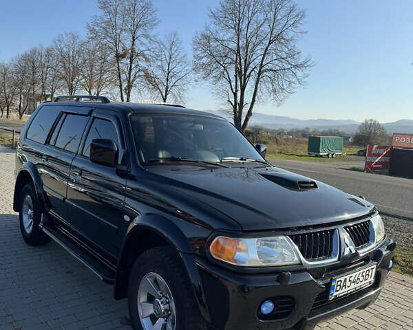 Черный Мицубиси Паджеро Спорт, объемом двигателя 2.48 л и пробегом 163 тыс. км за 10500 $, фото 2 на Automoto.ua