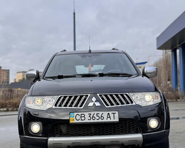 Черный Мицубиси Паджеро Спорт, объемом двигателя 2.5 л и пробегом 219 тыс. км за 12200 $, фото 1 на Automoto.ua