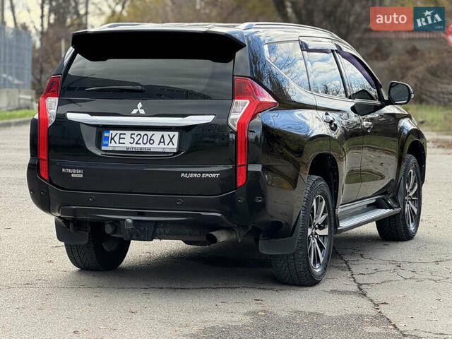 Черный Мицубиси Паджеро Спорт, объемом двигателя 2.44 л и пробегом 235 тыс. км за 22900 $, фото 6 на Automoto.ua
