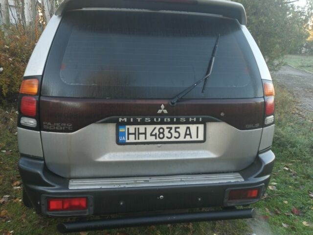 Серый Мицубиси Паджеро Спорт, объемом двигателя 3 л и пробегом 380 тыс. км за 6000 $, фото 4 на Automoto.ua