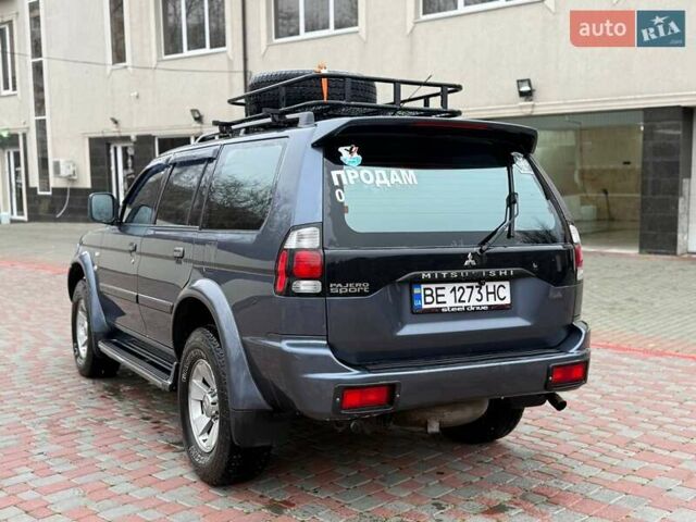 Серый Мицубиси Паджеро Спорт, объемом двигателя 2.97 л и пробегом 322 тыс. км за 7700 $, фото 4 на Automoto.ua