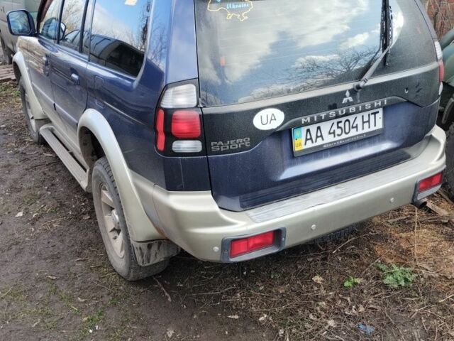 Серый Мицубиси Паджеро Спорт, объемом двигателя 2.5 л и пробегом 360 тыс. км за 8382 $, фото 1 на Automoto.ua