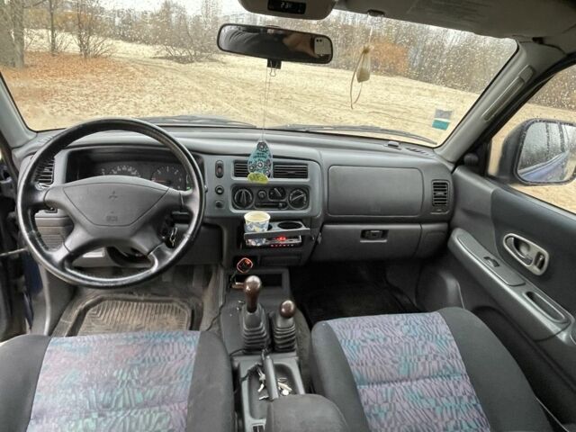 Синий Мицубиси Паджеро Спорт, объемом двигателя 2.5 л и пробегом 320 тыс. км за 4400 $, фото 12 на Automoto.ua