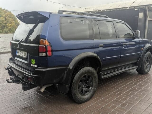 Мицубиси Паджеро Спорт 2000 в Днепре (Днепропетровске) на Automoto.ua Синий Мицубиси Паджеро Спорт, объемом двигателя 3 л и пробегом 370 тыс. км за 6500 $, фото 6 на Automoto.ua