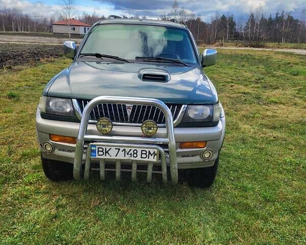 Зеленый Мицубиси Паджеро Спорт, объемом двигателя 2.5 л и пробегом 200 тыс. км за 6200 $, фото 4 на Automoto.ua