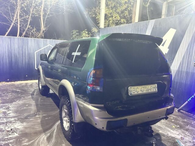 Зеленый Мицубиси Паджеро Спорт, объемом двигателя 3 л и пробегом 100 тыс. км за 4999 $, фото 2 на Automoto.ua