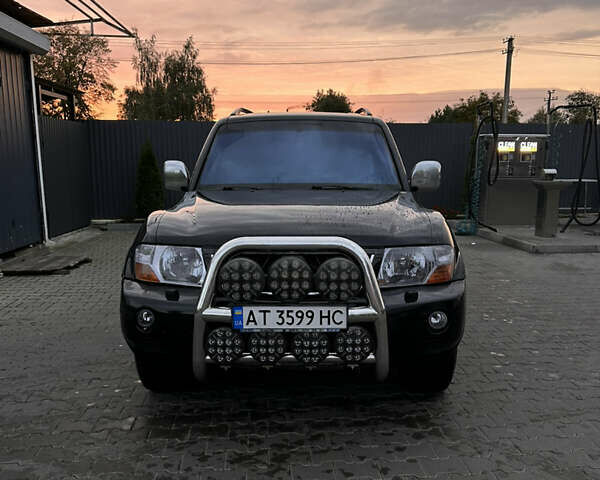 Черный Мицубиси Паджеро Вагон, объемом двигателя 3.2 л и пробегом 322 тыс. км за 7200 $, фото 1 на Automoto.ua