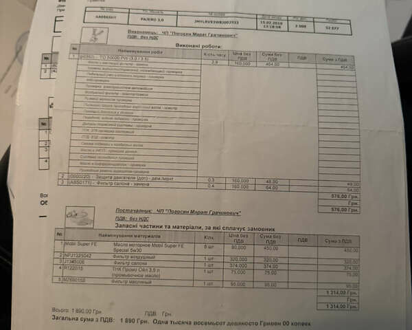 Черный Мицубиси Паджеро Вагон, объемом двигателя 2.97 л и пробегом 218 тыс. км за 11499 $, фото 125 на Automoto.ua