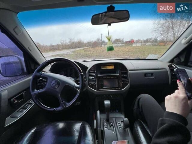 Серый Мицубиси Паджеро Вагон, объемом двигателя 3.2 л и пробегом 225 тыс. км за 6499 $, фото 6 на Automoto.ua