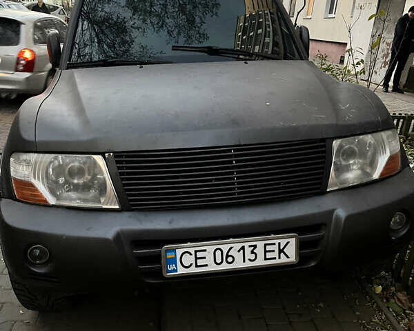 Серый Мицубиси Паджеро Вагон, объемом двигателя 3.2 л и пробегом 320 тыс. км за 6900 $, фото 1 на Automoto.ua