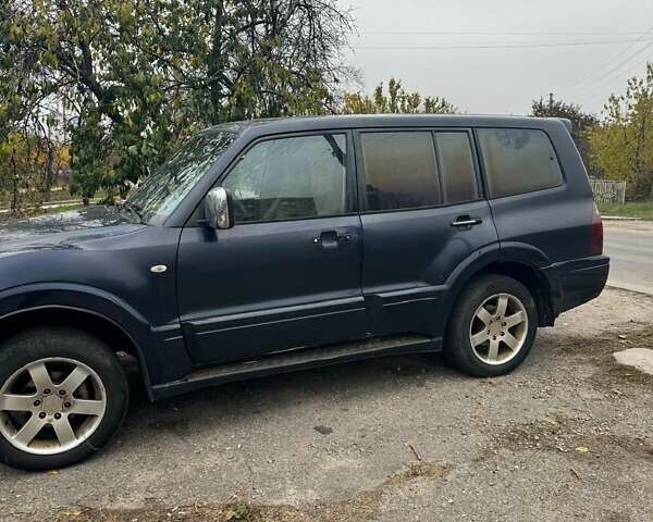 Синий Мицубиси Паджеро Вагон, объемом двигателя 3.2 л и пробегом 400 тыс. км за 5800 $, фото 4 на Automoto.ua