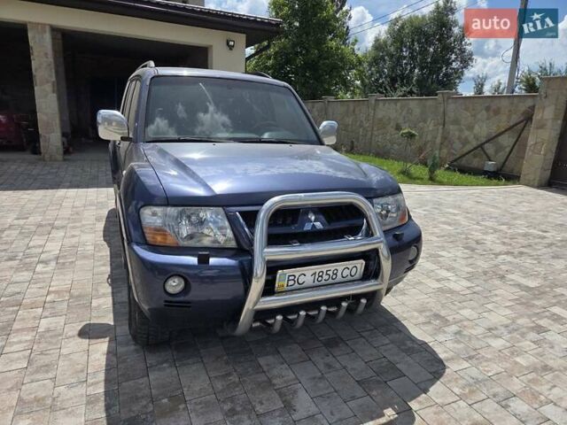 Синий Мицубиси Паджеро Вагон, объемом двигателя 3.5 л и пробегом 298 тыс. км за 7250 $, фото 3 на Automoto.ua
