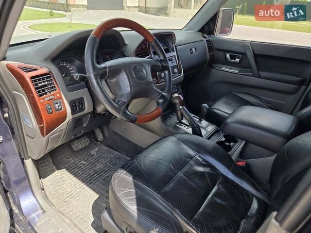 Синий Мицубиси Паджеро Вагон, объемом двигателя 3.5 л и пробегом 298 тыс. км за 7250 $, фото 15 на Automoto.ua