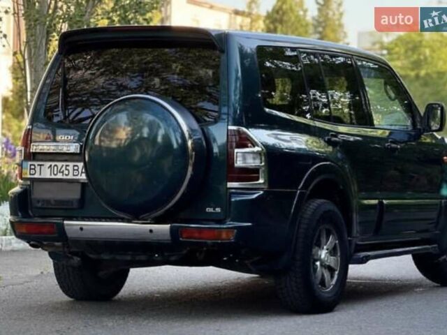 Зелений Міцубісі Паджеро Вагон, об'ємом двигуна 3.5 л та пробігом 136 тис. км за 7400 $, фото 10 на Automoto.ua