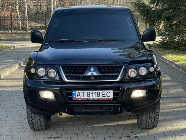 Черный Мицубиси Паджеро, объемом двигателя 3.5 л и пробегом 190 тыс. км за 5899 $, фото 1 на Automoto.ua