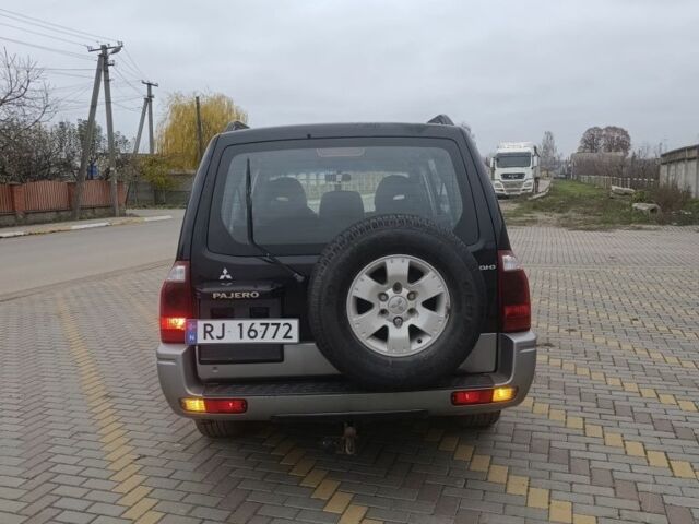 Чорний Міцубісі Паджеро, об'ємом двигуна 3.2 л та пробігом 202 тис. км за 4999 $, фото 4 на Automoto.ua