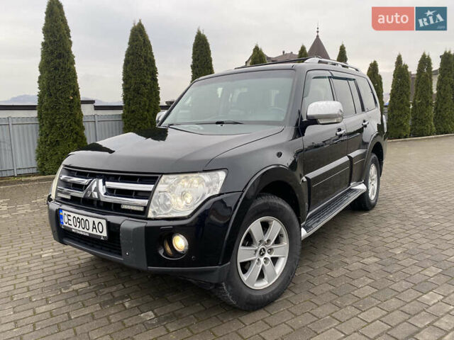 Черный Мицубиси Паджеро, объемом двигателя 3 л и пробегом 348 тыс. км за 8550 $, фото 1 на Automoto.ua