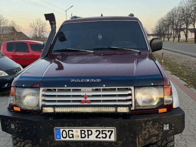 Красный Мицубиси Паджеро, объемом двигателя 2.5 л и пробегом 250 тыс. км за 5700 $, фото 10 на Automoto.ua