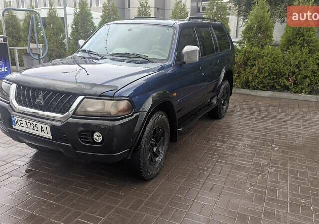 Синий Мицубиси Паджеро, объемом двигателя 2.97 л и пробегом 370 тыс. км за 6500 $, фото 2 на Automoto.ua
