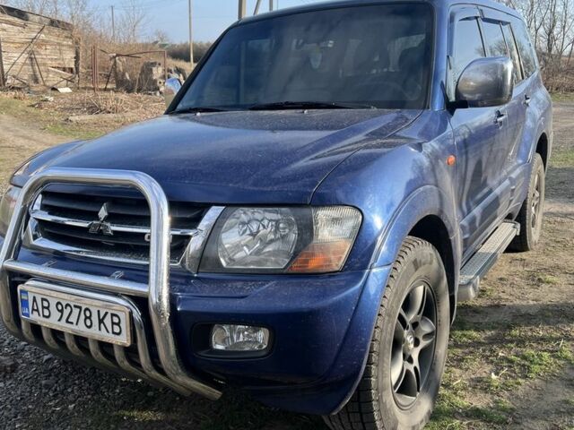 Синий Мицубиси Паджеро, объемом двигателя 3.5 л и пробегом 257 тыс. км за 5998 $, фото 9 на Automoto.ua