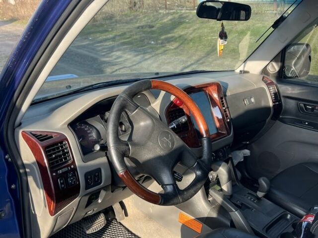 Синий Мицубиси Паджеро, объемом двигателя 3.5 л и пробегом 257 тыс. км за 6000 $, фото 11 на Automoto.ua