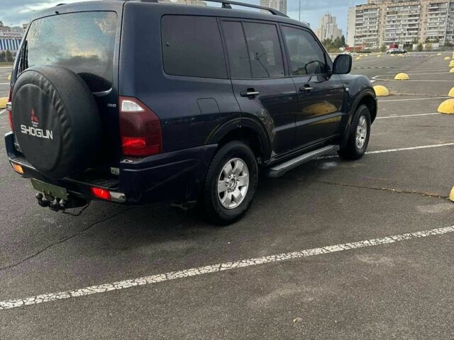 Синий Мицубиси Паджеро, объемом двигателя 3.2 л и пробегом 133 тыс. км за 5000 $, фото 4 на Automoto.ua