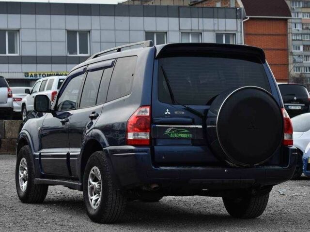Синій Міцубісі Паджеро, об'ємом двигуна 3 л та пробігом 220 тис. км за 8450 $, фото 3 на Automoto.ua
