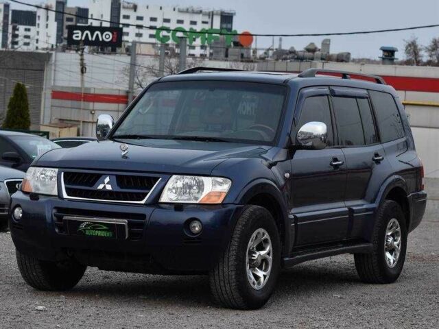 Синій Міцубісі Паджеро, об'ємом двигуна 3 л та пробігом 220 тис. км за 8450 $, фото 4 на Automoto.ua