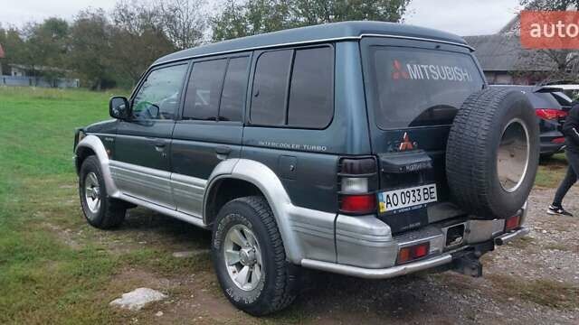 Зеленый Мицубиси Паджеро, объемом двигателя 2.8 л и пробегом 220 тыс. км за 6450 $, фото 9 на Automoto.ua