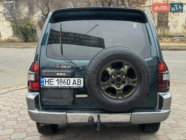 Зелений Міцубісі Паджеро, об'ємом двигуна 3.2 л та пробігом 390 тис. км за 8750 $, фото 6 на Automoto.ua