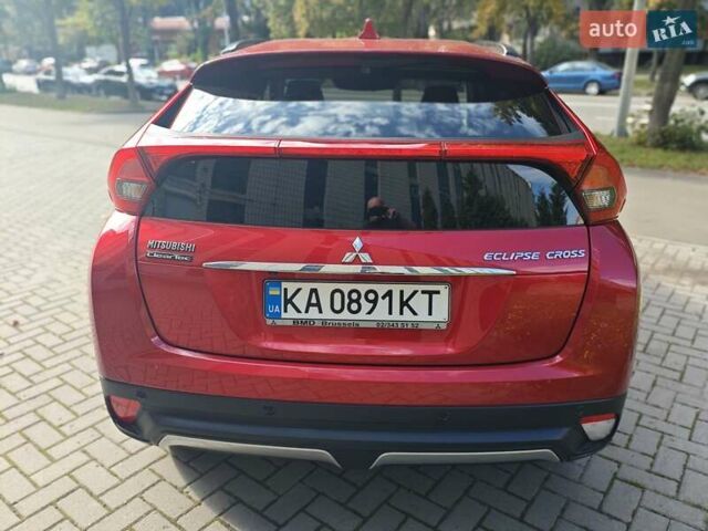 Красный Мицубиси Eclipse Cross, объемом двигателя 1.5 л и пробегом 40 тыс. км за 16777 $, фото 2 на Automoto.ua