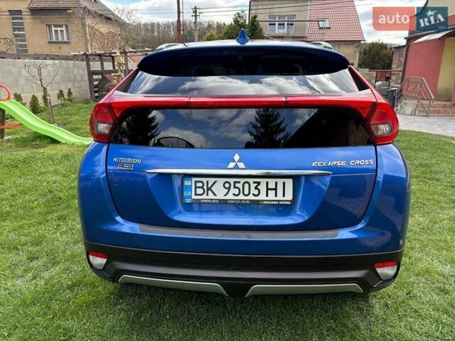 Синий Мицубиси Eclipse Cross, объемом двигателя 1.5 л и пробегом 73 тыс. км за 18000 $, фото 3 на Automoto.ua