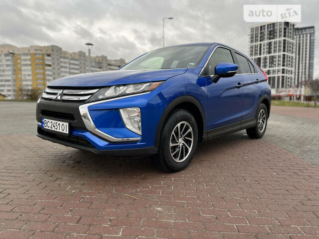 Синий Мицубиси Eclipse Cross, объемом двигателя 1.5 л и пробегом 89 тыс. км за 15900 $, фото 1 на Automoto.ua