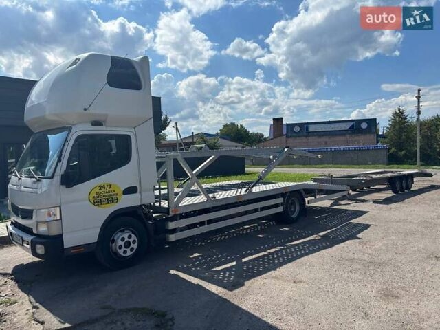 Белый Мицубиси Fuso Canter, объемом двигателя 3 л и пробегом 242 тыс. км за 37500 $, фото 3 на Automoto.ua