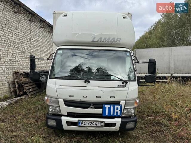 Белый Мицубиси Fuso Canter, объемом двигателя 3 л и пробегом 350 тыс. км за 16500 $, фото 2 на Automoto.ua
