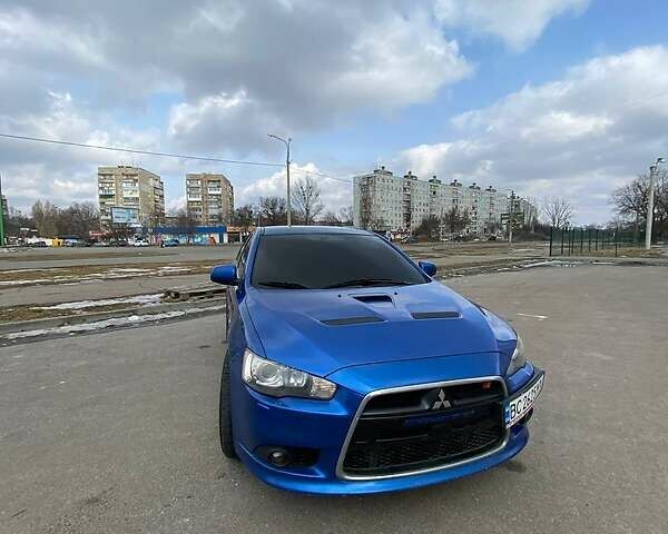 Синий Мицубиси Lancer Ralliart, объемом двигателя 2 л и пробегом 215 тыс. км за 10500 $, фото 9 на Automoto.ua