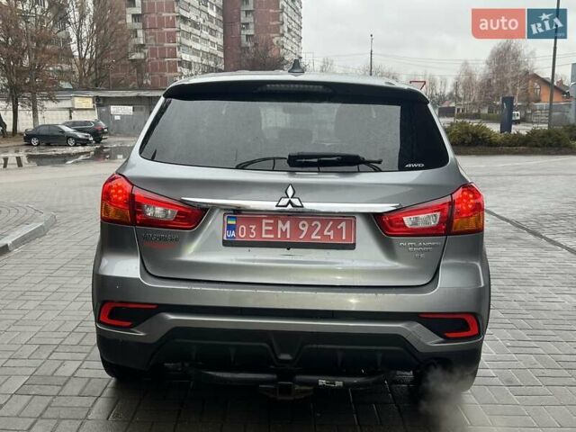 Серый Мицубиси Outlander Sport, объемом двигателя 2.4 л и пробегом 118 тыс. км за 13999 $, фото 8 на Automoto.ua