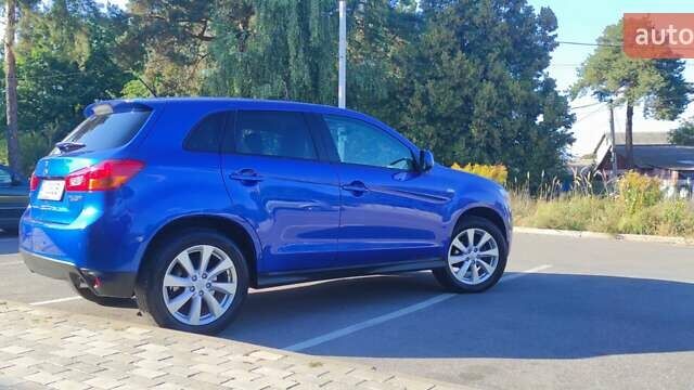 Синий Мицубиси Outlander Sport, объемом двигателя 2 л и пробегом 130 тыс. км за 11600 $, фото 1 на Automoto.ua