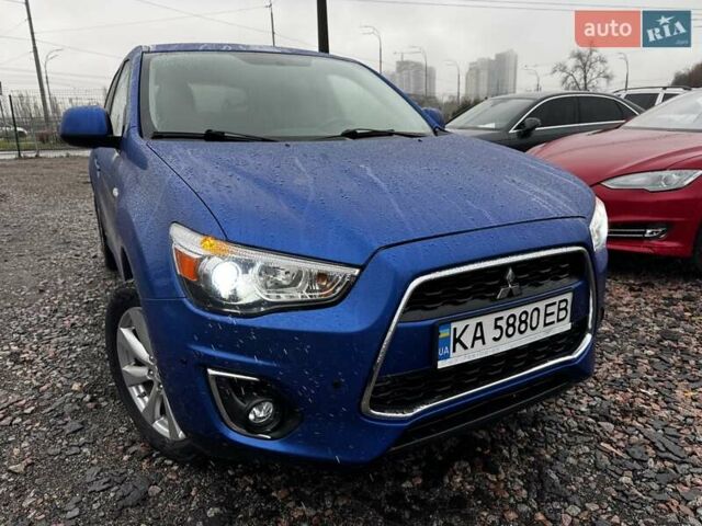 Синий Мицубиси Outlander Sport, объемом двигателя 2 л и пробегом 177 тыс. км за 12000 $, фото 2 на Automoto.ua