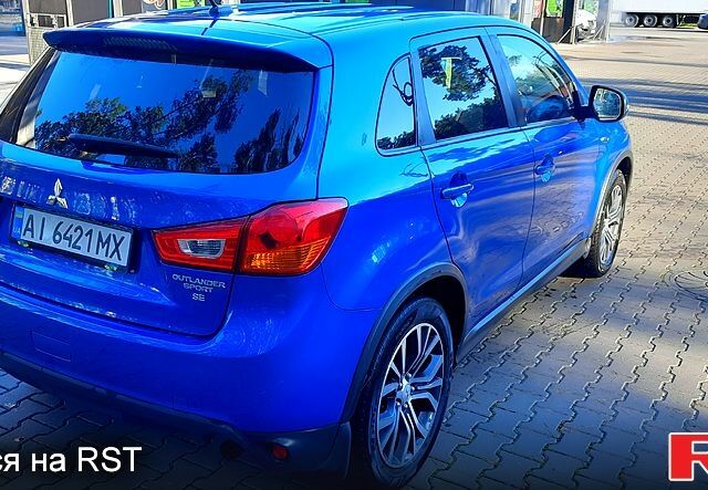 Синій Міцубісі Outlander Sport, об'ємом двигуна 2.4 л та пробігом 188 тис. км за 11400 $, фото 1 на Automoto.ua