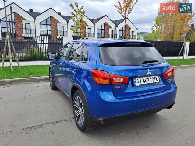 Синий Мицубиси Outlander Sport, объемом двигателя 2.36 л и пробегом 188 тыс. км за 11800 $, фото 3 на Automoto.ua