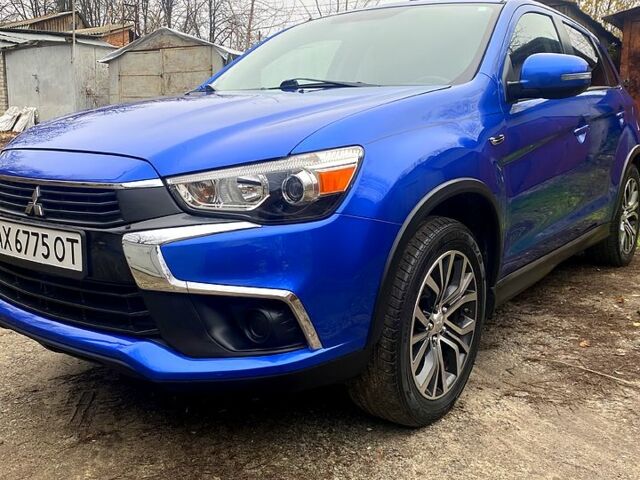 Синий Мицубиси Outlander Sport, объемом двигателя 2.4 л и пробегом 126 тыс. км за 13300 $, фото 1 на Automoto.ua