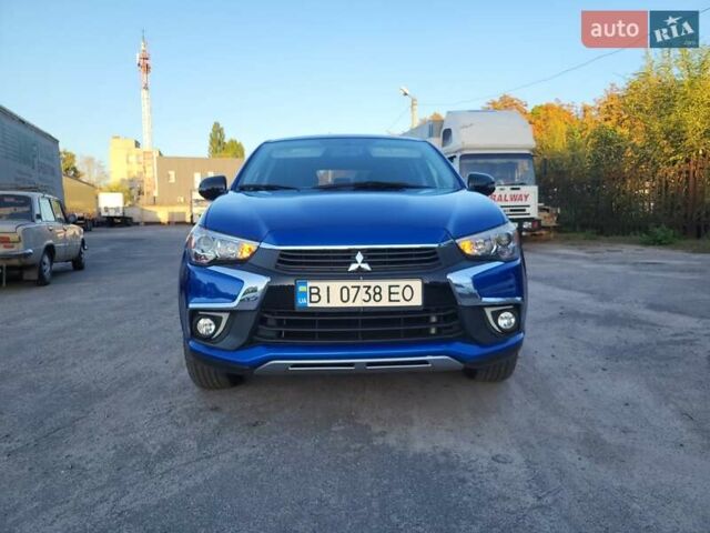 Синий Мицубиси Outlander Sport, объемом двигателя 2 л и пробегом 136 тыс. км за 13800 $, фото 1 на Automoto.ua