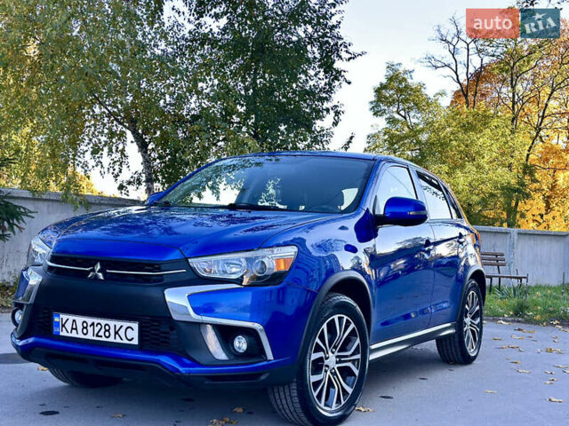 Синий Мицубиси Outlander Sport, объемом двигателя 2.4 л и пробегом 172 тыс. км за 14200 $, фото 1 на Automoto.ua