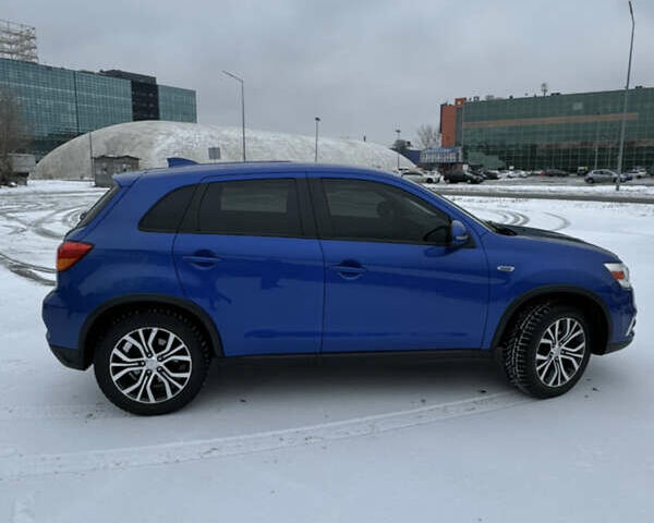 Синий Мицубиси Outlander Sport, объемом двигателя 2 л и пробегом 91 тыс. км за 15100 $, фото 1 на Automoto.ua