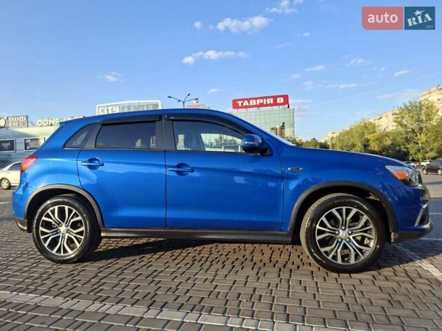 Синий Мицубиси Outlander Sport, объемом двигателя 2 л и пробегом 42 тыс. км за 15500 $, фото 3 на Automoto.ua