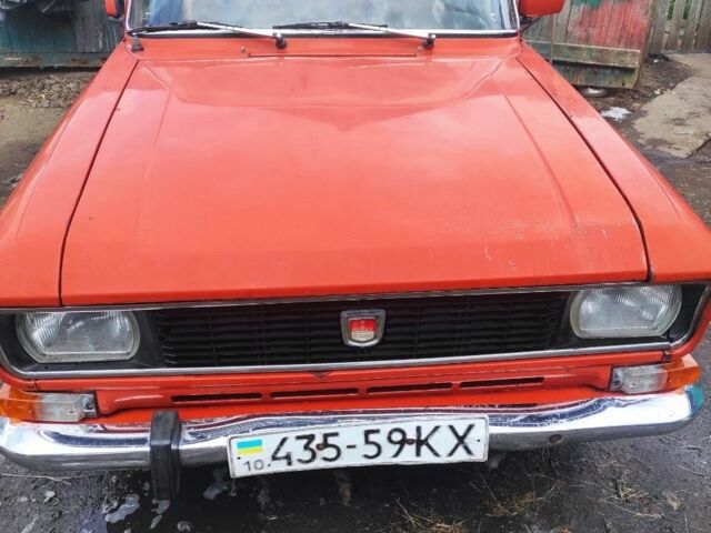 Червоний Москвич / АЗЛК 2140, об'ємом двигуна 0 л та пробігом 100 тис. км за 484 $, фото 2 на Automoto.ua