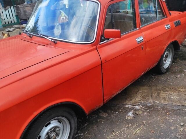 Червоний Москвич / АЗЛК 2140, об'ємом двигуна 0 л та пробігом 100 тис. км за 484 $, фото 5 на Automoto.ua